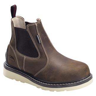 Women's Avenger Wedge Pull-On Waterproof Boots Brown