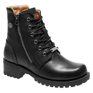 Women's Harley Davidson Asher Side-Zip Boots Asher / Black