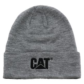 CAT Trademark Cuff Beanie Dark Heather Gray