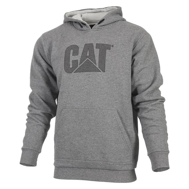 Men's CAT Trademark Lined Hoodie @ WorkBoots.com