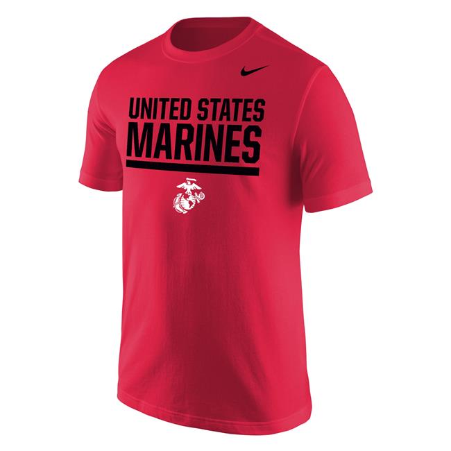 Men's NIKE USMC Bold T-Shirt | Tactical Gear Superstore | TacticalGear.com