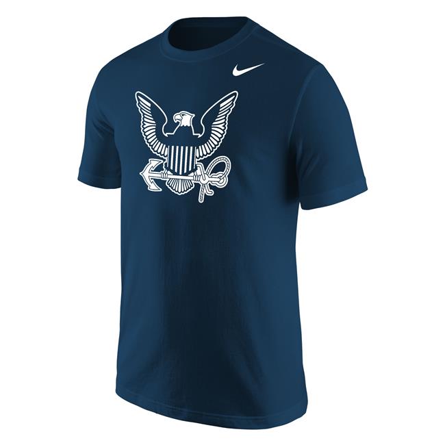 Men's NIKE Navy Logo T-Shirt | Tactical Gear Superstore | TacticalGear.com