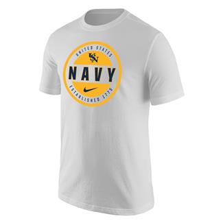 Men's NIKE Navy Tradition T-Shirt White