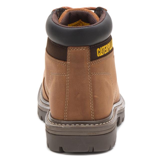 cat steel toe waterproof boots