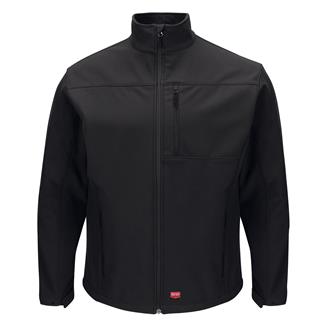 Men's Red Kap Deluxe Soft Shell Jacket Black