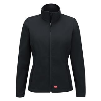 Women's Red Kap Deluxe Soft Shell Jacket Black