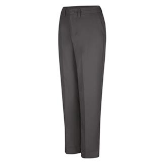 Women's Red Kap Elastic Insert Work Pants Charcoal