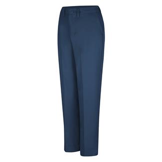 Women's Red Kap Elastic Insert Work Pants Navy