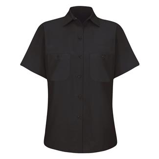 Women's Red Kap Industrial Work Shirt Black