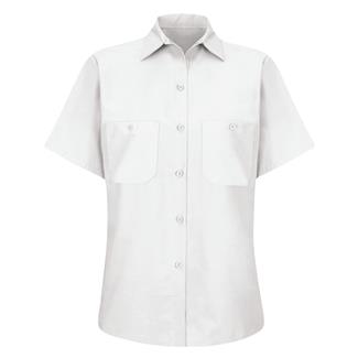 Women's Red Kap Industrial Work Shirt White