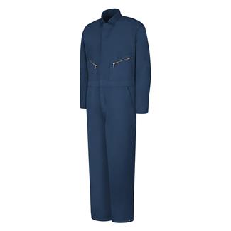 Men's Red Kap Insulated Twill Coveralls Navy