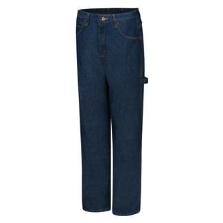 Men's Red Kap Loose Fit Carpenter Jeans Prewashed Indigo
