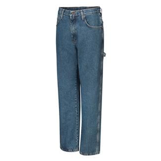 Men's Red Kap Loose Fit Carpenter Jeans Stonewash