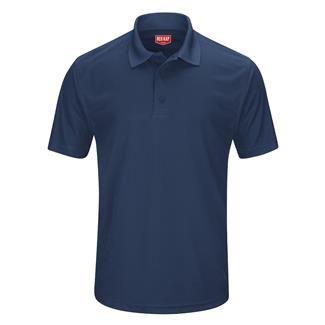 Men's Red Kap Performance Knit Core Polo Navy