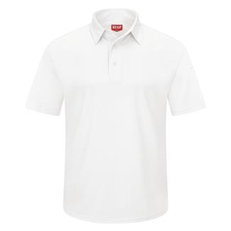 Men's Red Kap Pro Polo White