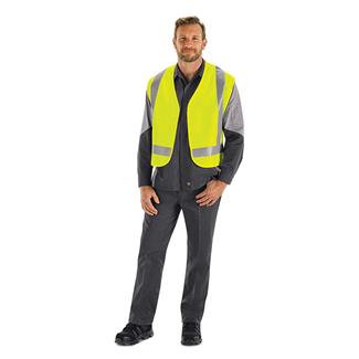 Men's Red Kap Safety Vest Fluorescent Yellow / Green