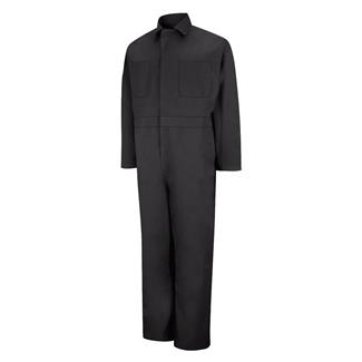 Men's Red Kap Twill Action-Back Coveralls Black