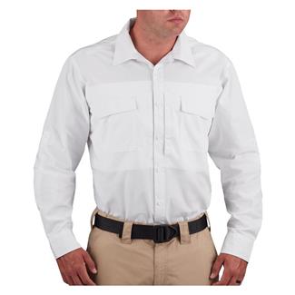 Men's Propper Long Sleeve REVTAC Shirt White