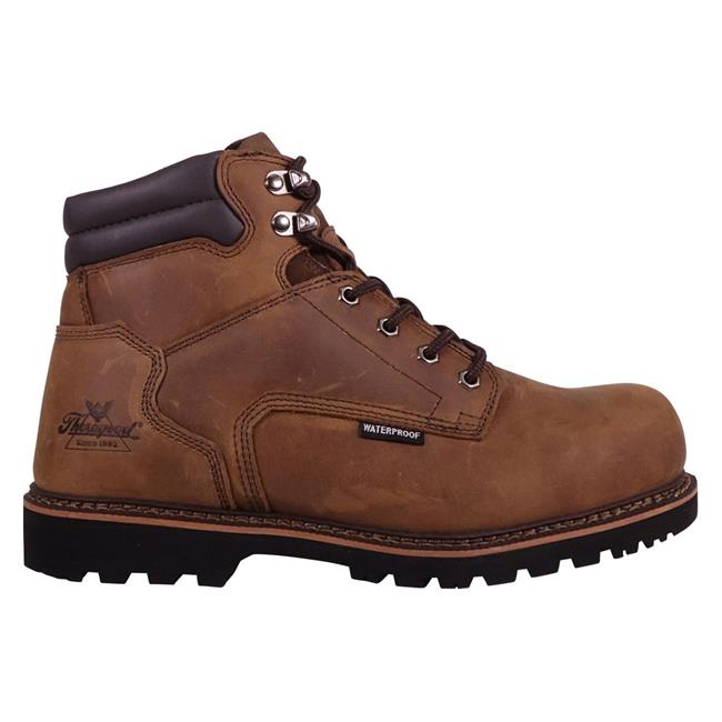 Thorogood waterproof steel toe boots hotsell