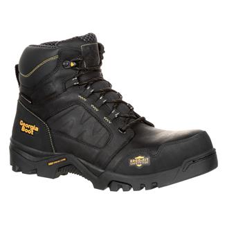 Men's Georgia Amplitude Composite Toe Waterproof Boots Black