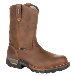 Men's Georgia Eagle One Pull-On Waterproof Boots Brown