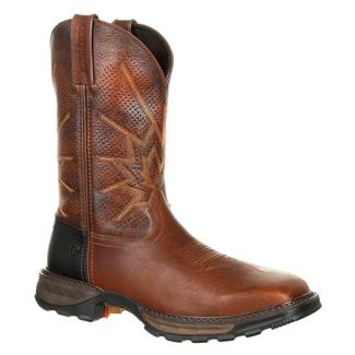 Men's Durango Maverick XP Ventilated Pull-On Steel Toe Boots Tobacco