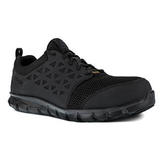 Men's Reebok Sublite Cushion Work Composite Toe SD PR Black