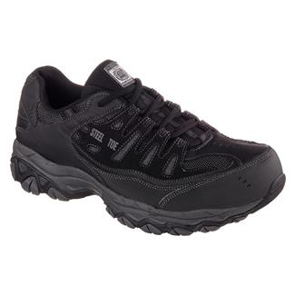 Men's Skechers Work Cankton Steel Toe Black