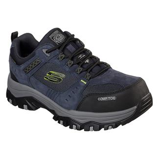 Men's Skechers Work Greetah Composite Toe Waterproof Navy