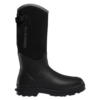Men's LaCrosse 14" Alpha Range 5.0MM Composite Toe Waterproof Boots Black