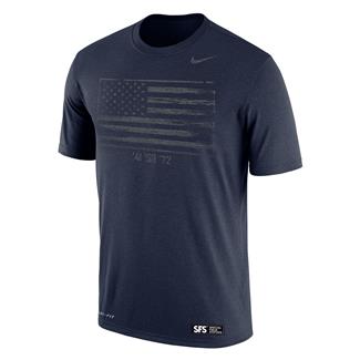 Men's Nike SFS Flag T-Shirt Navy