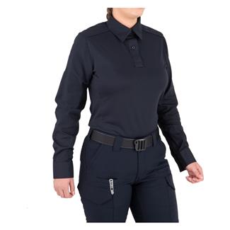 Women's First Tactical V2 Pro Long Sleeve Performance Shirt Midnight Navy