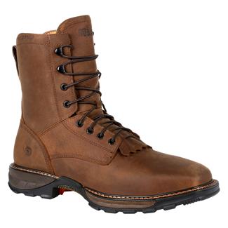 Men's Durango 8" Maverick XP Lacer Steel Toe Waterproof Boots Russet