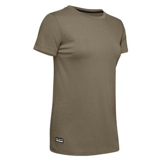 Women's Under Armour Tac Cotton T-Shirt Federal Tan