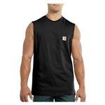 Carhartt Men s Black Workwear Pocket Sleeveless T Shirt