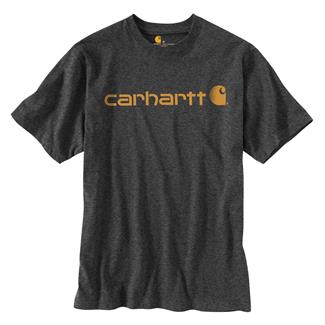 Men's Carhartt Logo T-Shirt Carbon Heather