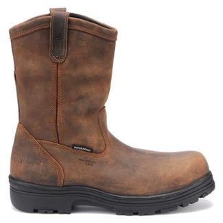 Men's Carolina Laser Composite Toe Waterproof Boots Brown