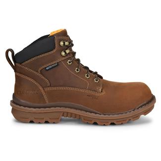 Men's Carolina Dormite Composite Toe Waterproof Boots Brown