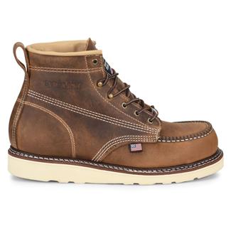 Men's Carolina Amp USA Steel Toe Boots Brown