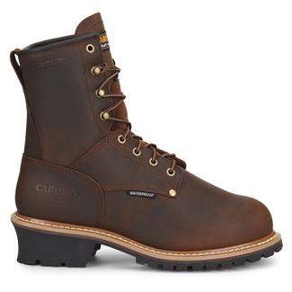 Men's Carolina Elm Int 600G Steel Toe Waterproof Boots Brown