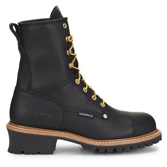 Men's Carolina Elm Steel Toe Waterproof Boots Black