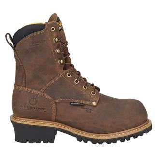 Men's Carolina Poplar 600G Composite Toe Waterproof Boots Brown