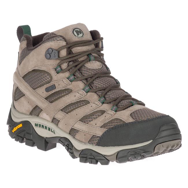 Men's Merrell Moab 2 Mid Waterproof Boots | Tactical Gear Superstore ...