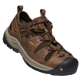 Men's Keen Utility Atlanta Cool II Steel Toe Shitake / Rust