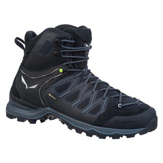 Men's Salewa Mountain Trainer Lite Mid GTX Boots Black / Black