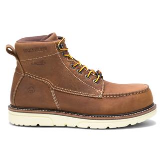 Men's Wolverine 6" I-90 Durashocks Composite Toe Boots Tan