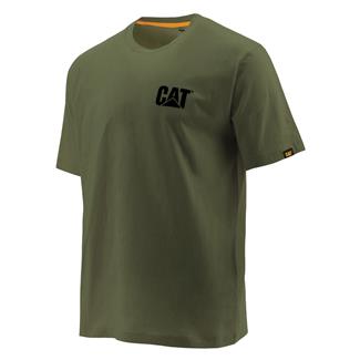 Men's CAT Trademark T-Shirt Chive