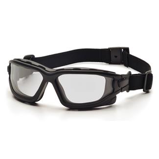 Pyramex Clear H2X Anti-Fog I-Force Goggles Black