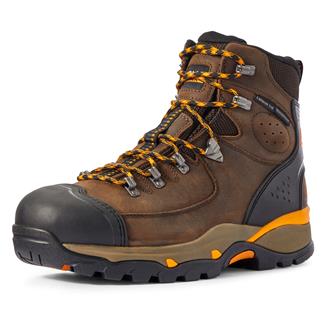 ARIAT Endeavor 6 Waterproof Work Boot – Mushroom Taupe, Wide Sizes, EH Rated