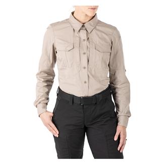 Women's 5.11 Long Sleeve Stryke Shirt Khaki
